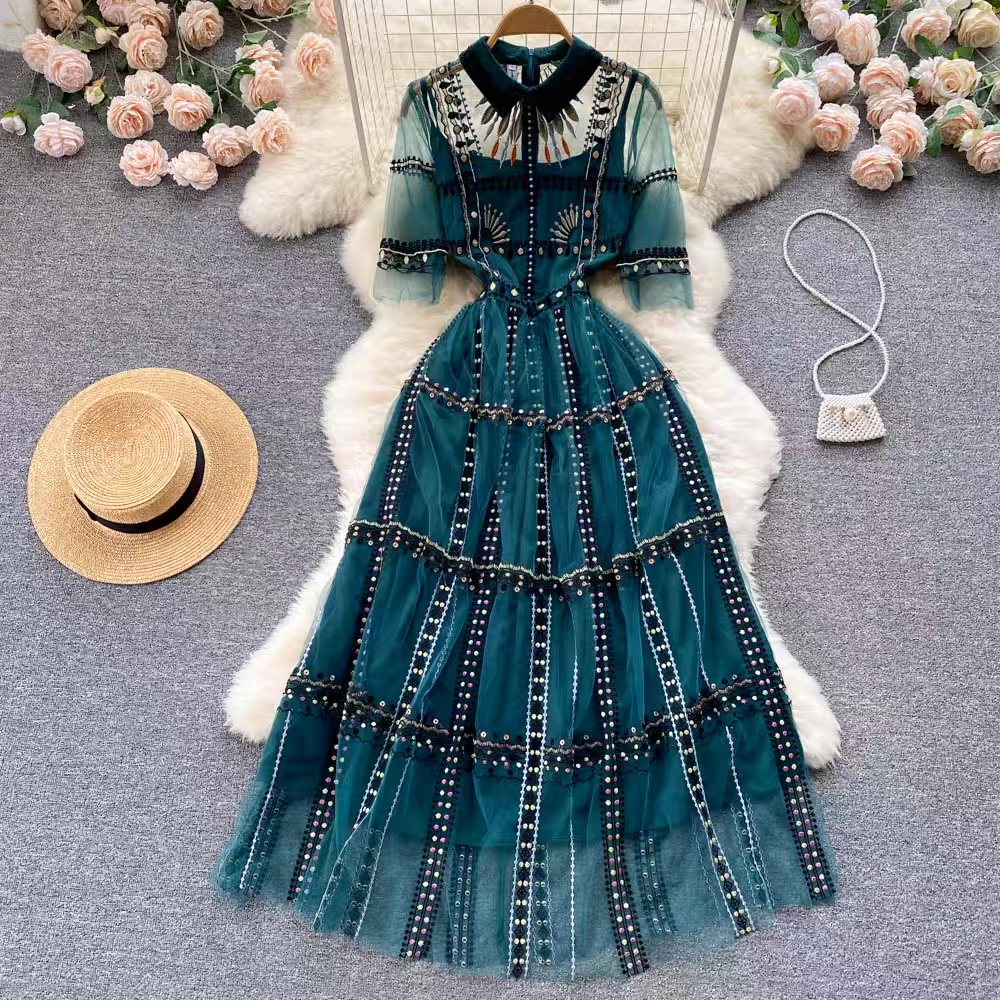 Lantern babe glimmer dress FD49 image